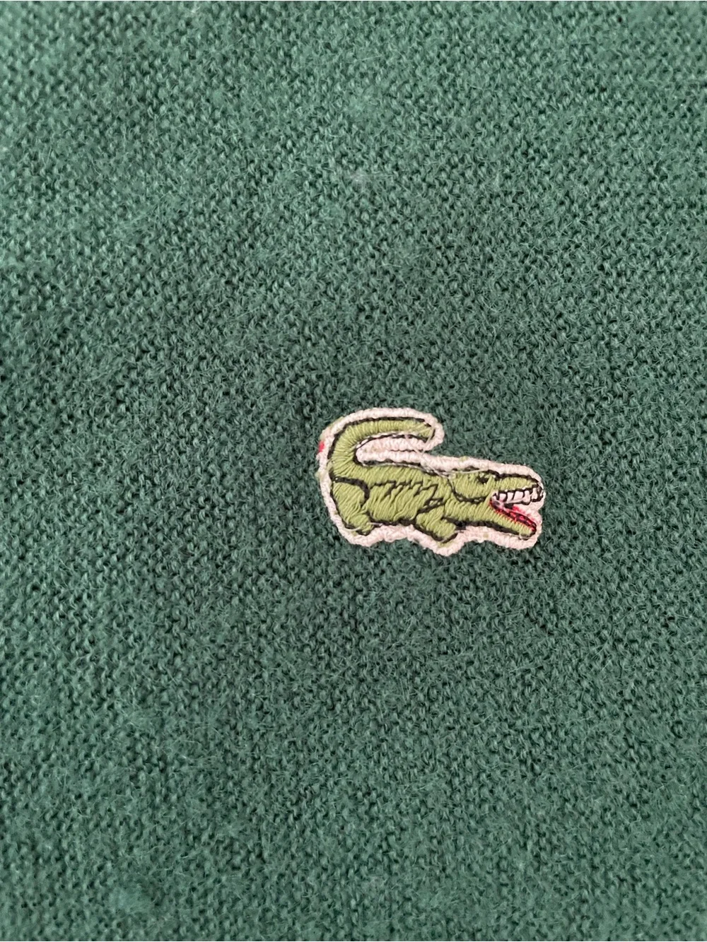 Vintage IZOD Lacoste Green Cardigan